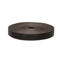1 Inch Flat Nylon Brown