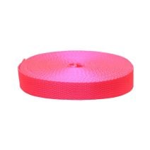 1 Inch Flat Nylon Hot Pink