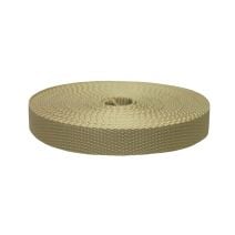1 Inch Flat Nylon Khaki