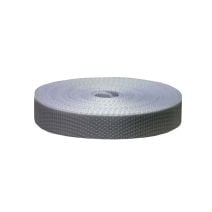 1 Inch Flat Nylon Silver Gray