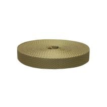 1 Inch Flat Nylon Tan