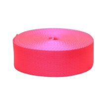 2 Inch Flat Nylon Hot Pink