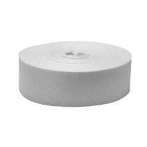 2 Inch Flat Nylon White