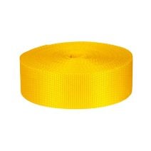 2 Inch Flat Nylon Yellow