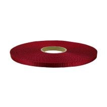 1/2 Inch Flat Nylon Dark Red