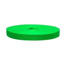 3/4 Inch Flat Nylon Hot Green