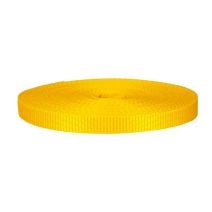 3/4 Inch Flat Nylon Yellow