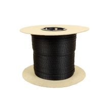 3/8 Inch Flat Nylon Black
