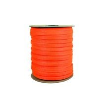 3/8 Inch Flat Nylon Hot Orange