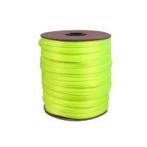3/8 Inch Flat Nylon Hot Yellow