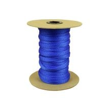 3/8 Inch Flat Nylon Royal Blue