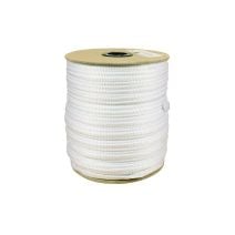 3/8 Inch Flat Nylon White