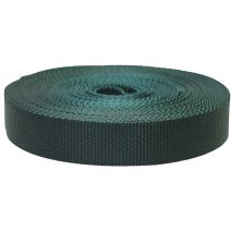 1-1/2 Inch Flat Nylon Forest Green