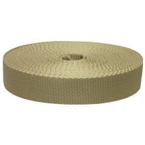 1-1/2 Inch Flat Nylon Khaki