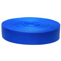 1-1/2 Inch Flat Nylon Pacific Blue