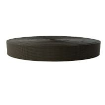 2 Inch Flat Nylon Scuba Black