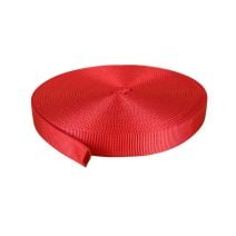 1 Inch Tubular Nylon Red