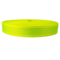 2 Inch Tubular Nylon Hot Yellow