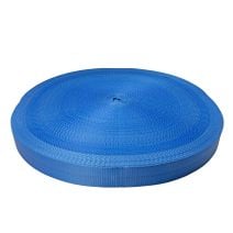 12K Polyester Webbing Blue with Tracer