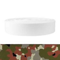2 Inch Commercial Military Style 17337 Polyester Camo Flecktarn