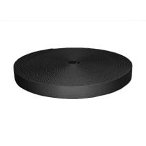 1 Inch Picture Quality Polyester Webbing Black