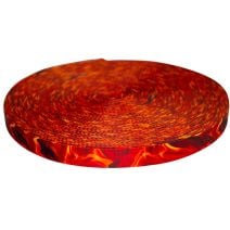 1 Inch Picture Quality Polyester Webbing Blaze