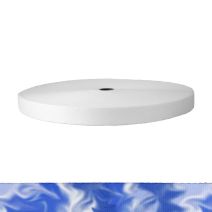 1 Inch Picture Quality Polyester Webbing Blue Smoke