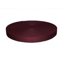 1 Inch Picture Quality Polyester Webbing Burgundy