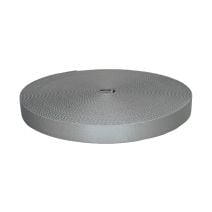 1 Inch Picture Quality Polyester Webbing Gray