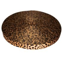 1 Inch Picture Quality Polyester Webbing Leopard