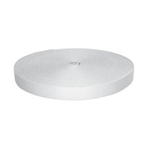 1 Inch Picture Quality Polyester Webbing White