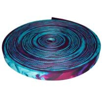 1 Inch Picture Quality Polyester Webbing Wicked Purple