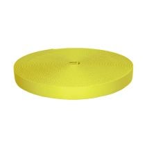 1 Inch Picture Quality Polyester Webbing Yellow