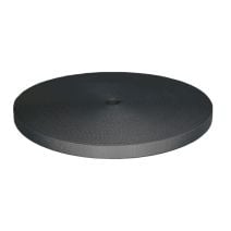 1/2 Inch Picture Quality Polyester Webbing Charcoal