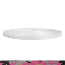 1/2 Inch Picture Quality Polyester Webbing Camouflage Pink