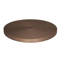 1/2 Inch Picture Quality Polyester Webbing Tan