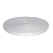 1/2 Inch Picture Quality Polyester Webbing White