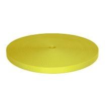 1/2 Inch Picture Quality Polyester Webbing Yellow