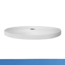 3/4 Inch Picture Quality Polyester Webbing Blue