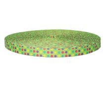 3/4 Inch Picture Quality Polyester Webbing Candy Dots