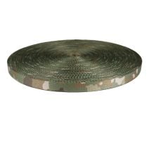 3/4 Inch Picture Quality Polyester Webbing Camouflage Quadra