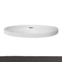 3/4 Inch Picture Quality Polyester Webbing Gray