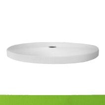 3/4 Inch Picture Quality Polyester Webbing Lime Green