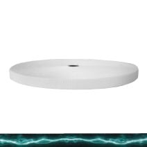 3/4 Inch Picture Quality Polyester Webbing Lightning Splatter