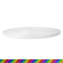 3/8 Inch Picture Quality Polyester Webbing Rainbow Stripe