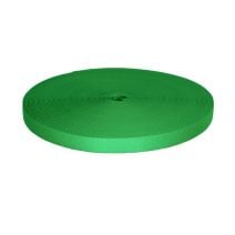 5/8 Inch Picture Quality Polyester Webbing Green