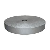 1-1/2 Inch Picture Quality Polyester Webbing Gray