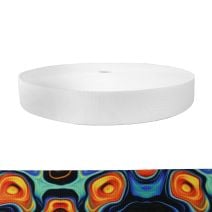 1-1/2 Inch Picture Quality Polyester Webbing Psychic Whorl
