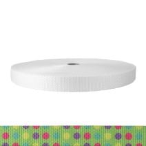1 Inch Utility Polyester Webbing Candy Dots