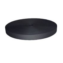 1 Inch Utility Polyester Webbing Charcoal